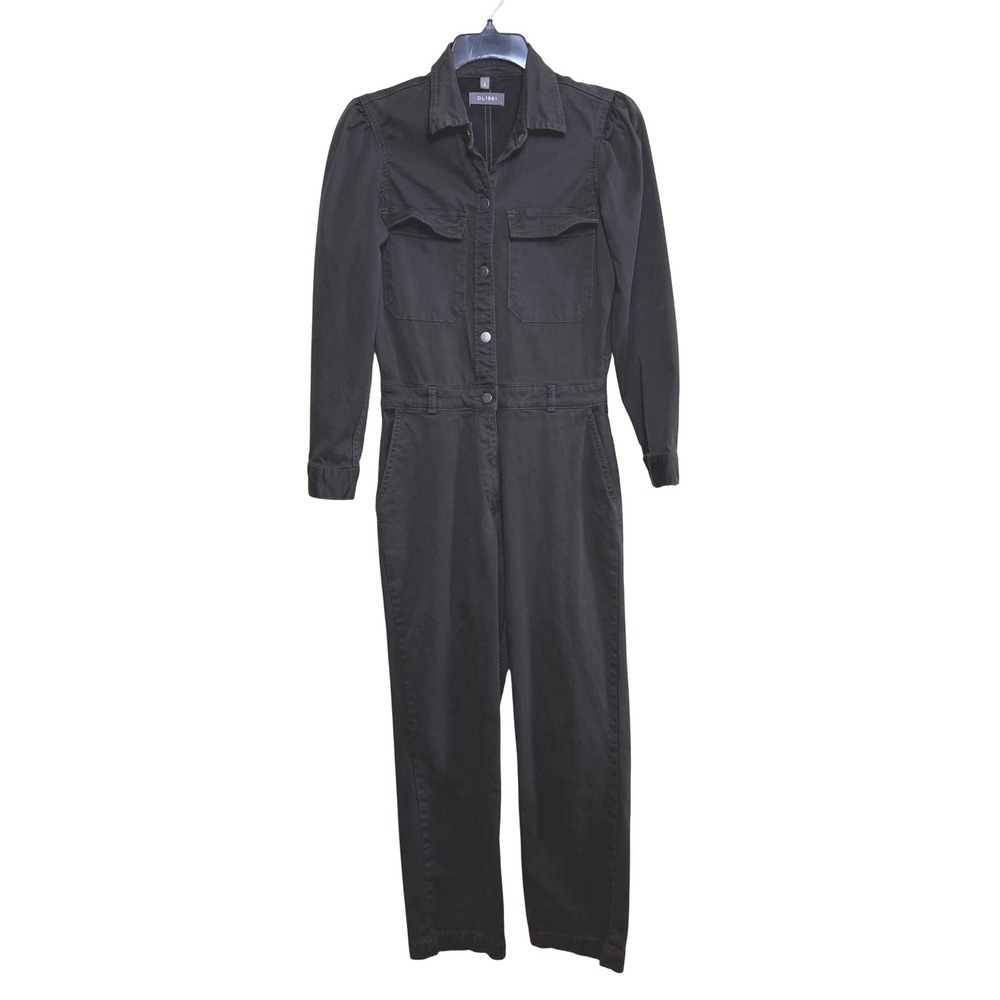 DL1961 Freja Jumpsuit Womens Small Forester Green‎ Utility Boiler Suit Gorpcore - Picture 5 of 10